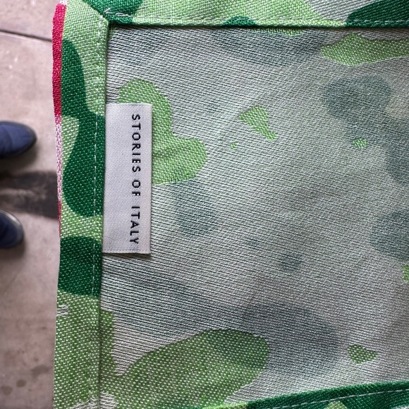 Stories of Italy Fabric Coaster - Picture 2 of 2